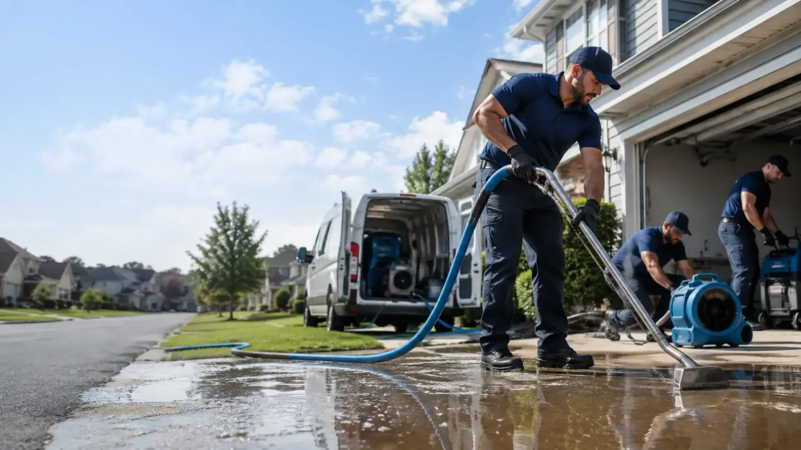 Flood Damage Restoration in Bellevue, TX